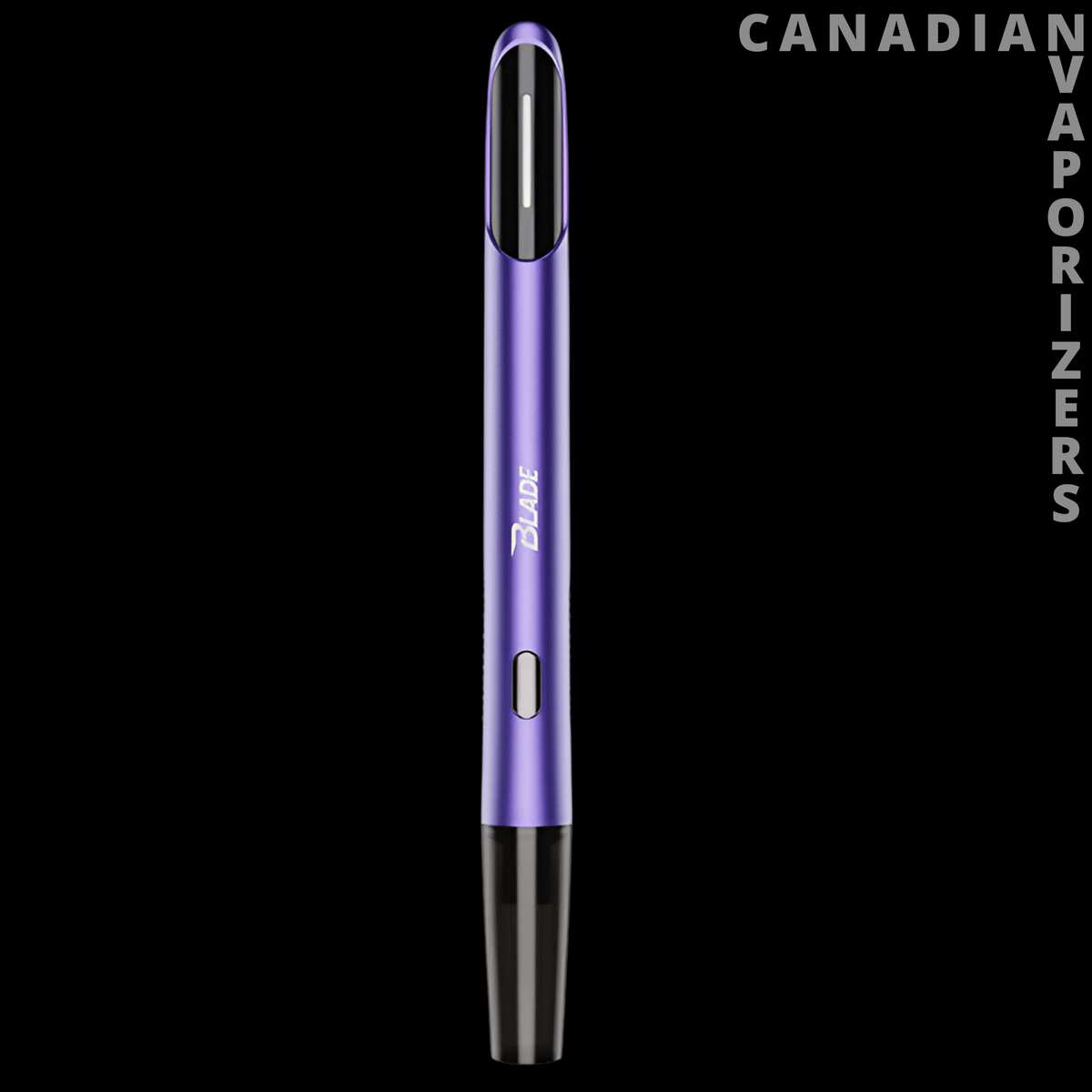 Yocan Blade Dabbing Knife - Slim purple Yocan Blade dabbing knife with black accents and a stainless steel tip.